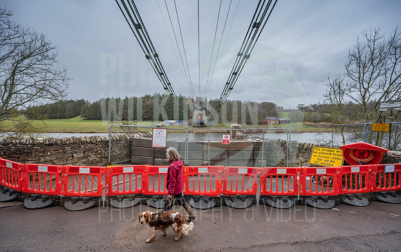 The Union Chain Bridge, restoration