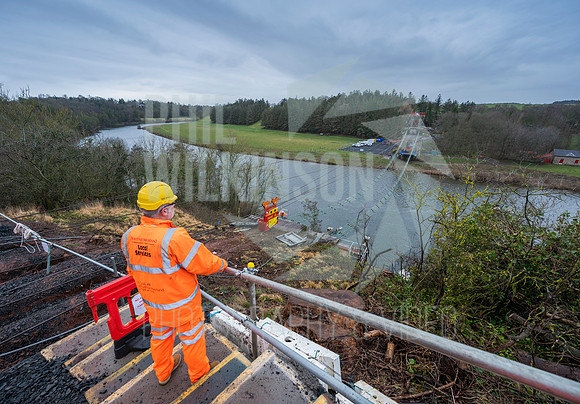 The Union Chain Bridge, restoration