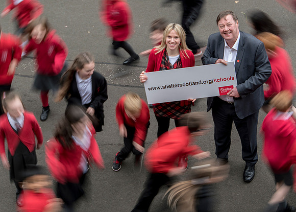 Shelter Scotland launch the Schools Resources launch