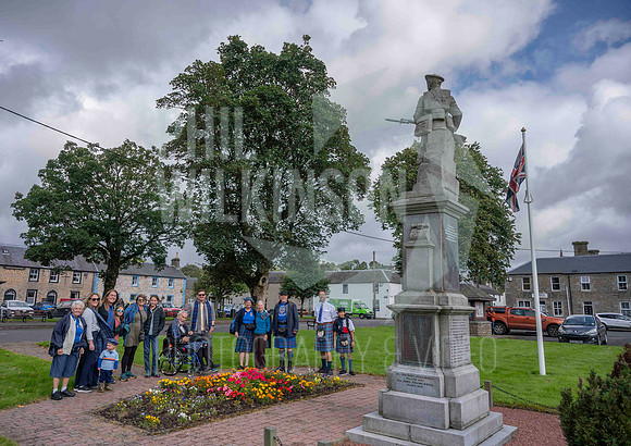 Clan Elliot gathering 2023 Newcastleton, UK.