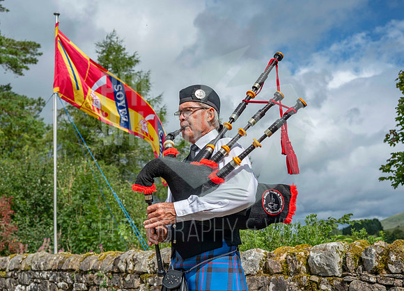 Clan Elliot gathering 2023 Newcastleton, UK.