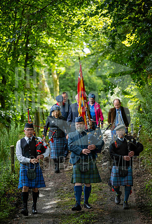 Clan Elliot gathering 2023 Newcastleton, UK.