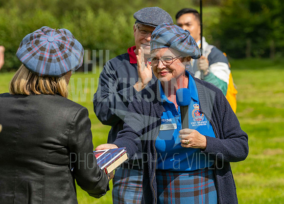 Clan Elliot gathering 2023 Newcastleton, UK.