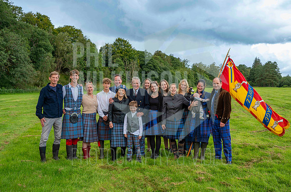 Clan Elliot gathering 2023 Newcastleton, UK.