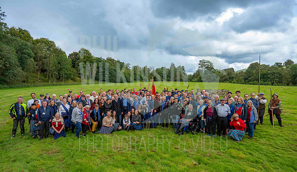 Clan Elliot gathering 2023 Newcastleton, UK.