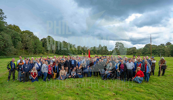 Clan Elliot gathering 2023 Newcastleton, UK.