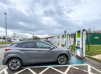 Gridserve EV charging points, Wehterby services A1