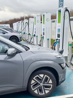 Gridserve EV charging points, Wehterby services A1