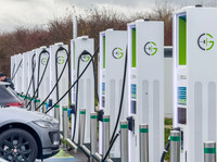Gridserve EV charging points, Wehterby services A1