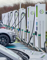 Gridserve EV charging points, Wehterby services A1