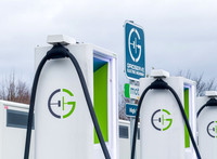 Gridserve EV charging points, Wehterby services A1