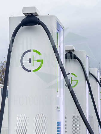 Gridserve EV charging points, Wehterby services A1