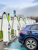 Gridserve EV charging points, Wehterby services A1