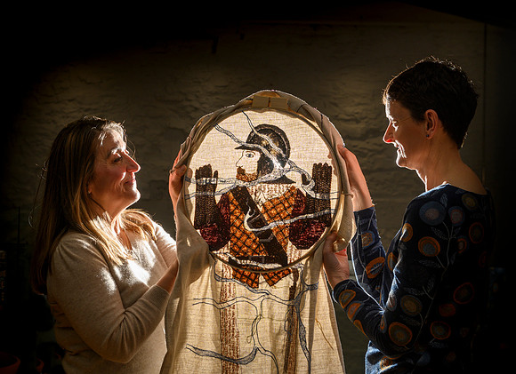 The Great Tapestry of Scotland, Welcome Panel Tour launch.