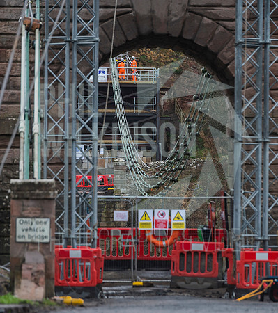 The Union Chain Bridge, restoration