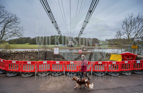 The Union Chain Bridge, restoration