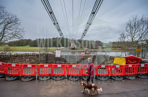 The Union Chain Bridge, restoration