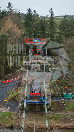 The Union Chain Bridge, restoration