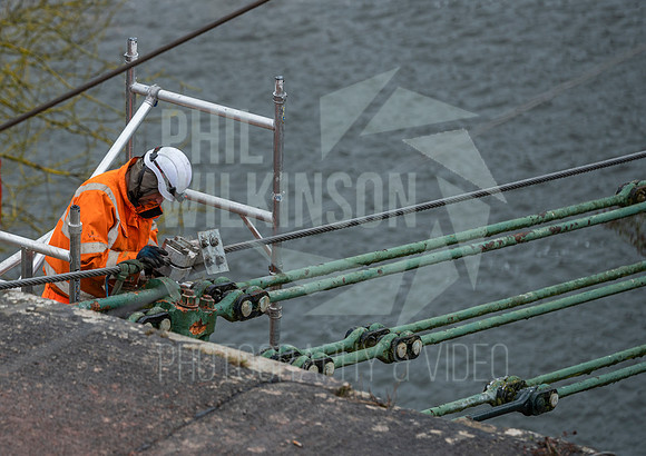 The Union Chain Bridge, restoration